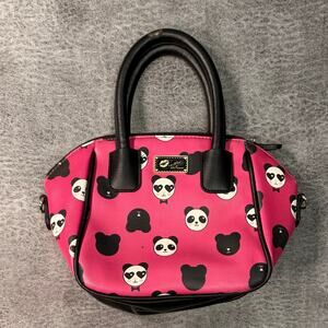Betsey Johnson Pink Panda Print Handbag
